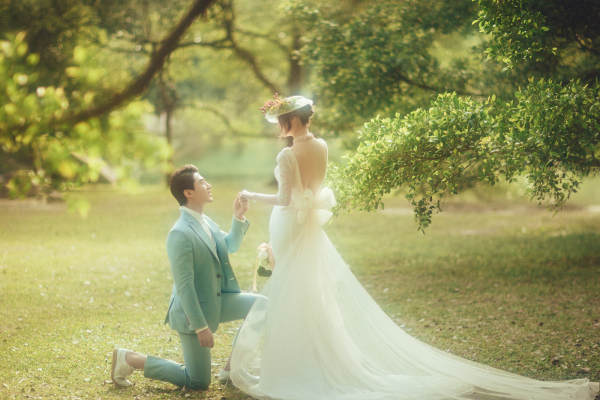 全城热恋婚纱摄影森系案例