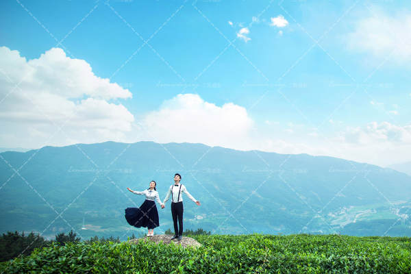 二马婚纱摄影茶园案例