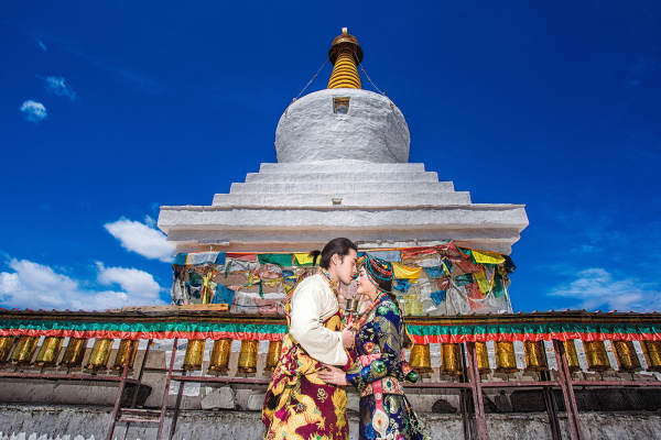 金夫人婚纱摄影城市地标案例