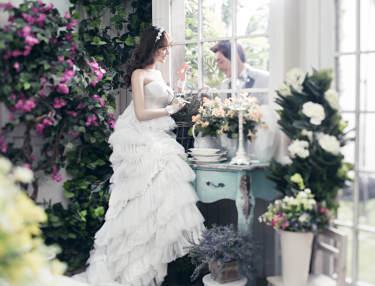 沃格vogue摄影花海案例