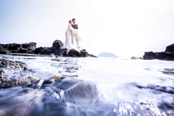 全城热恋婚纱写真馆海景案例