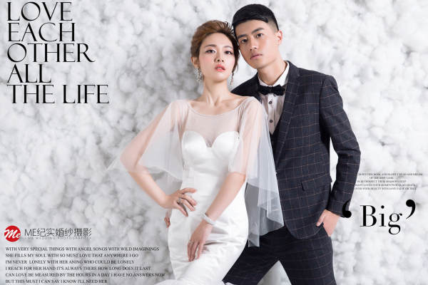 ME纪实婚纱摄影个性案例