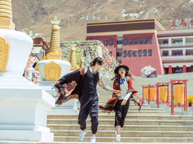 金夫人婚纱摄影城市地标案例