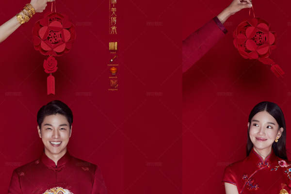 视觉婚纱摄影海景案例