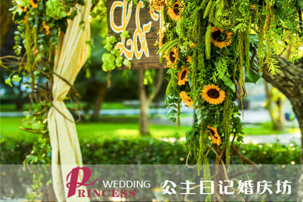 公主日记婚庆坊小清新案例