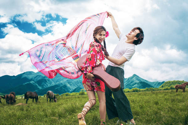 钟爱一生婚纱摄影套系
