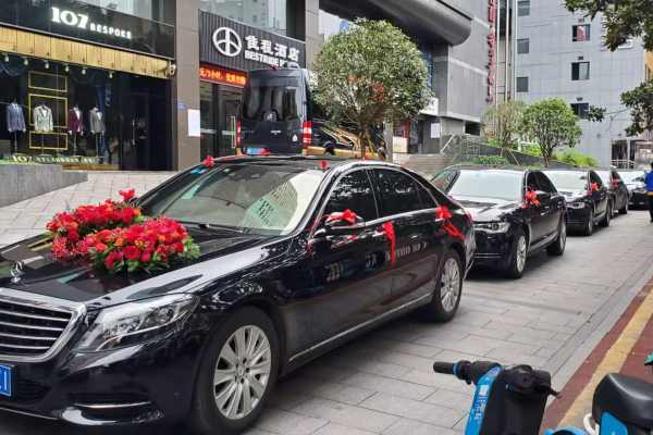 奔驰S级+奥迪A6L车队