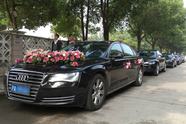 奥迪A8+奥迪A6L车队