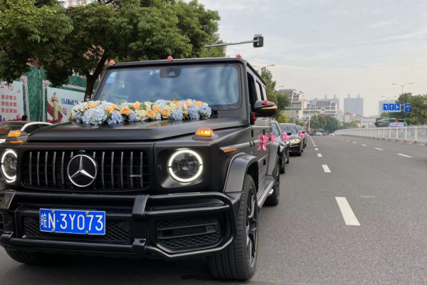 奔驰G63车队