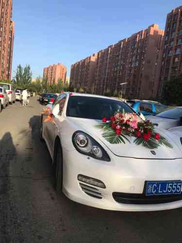 保时捷帕拉梅拉+奔驰S级车队