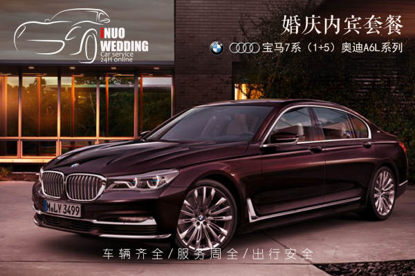 宝马7系+奥迪A6L车队