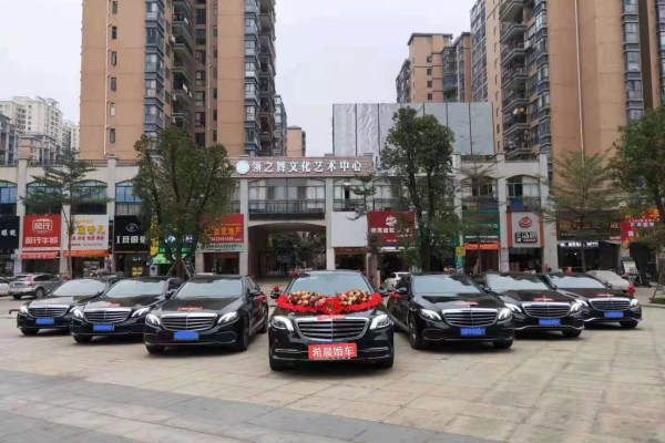 奔驰S级+3辆奔驰E级车队