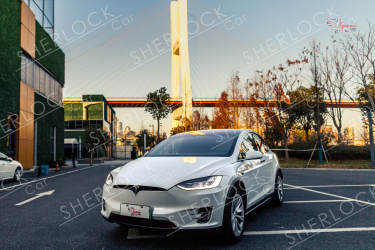 特斯拉MODELX+奥迪宝马奔驰特斯拉车队