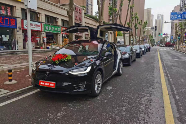 特斯拉MODELX+特斯拉Model-3车队