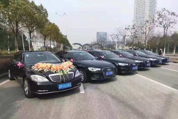 奔驰S级+奥迪A6L车队