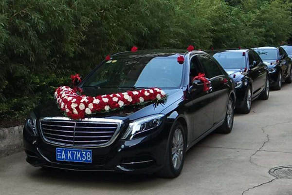 奔驰S级+奥迪A6L车队