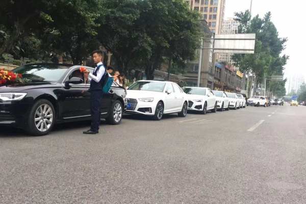 奥迪A6L+奥迪A4L车队