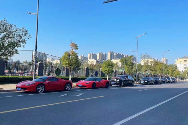 法拉利458车队