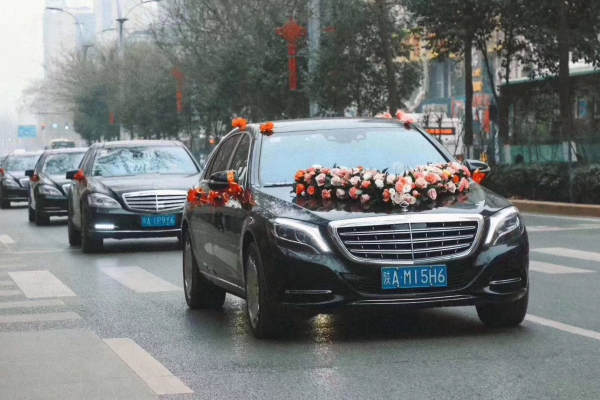 奔驰S级+奥迪A6L车队