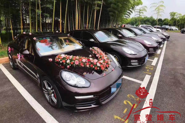 保时捷帕拉梅拉+奔驰E级车队