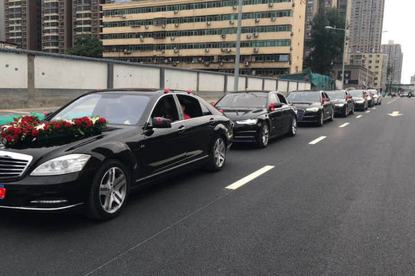 奔驰S级+奥迪A6L车队