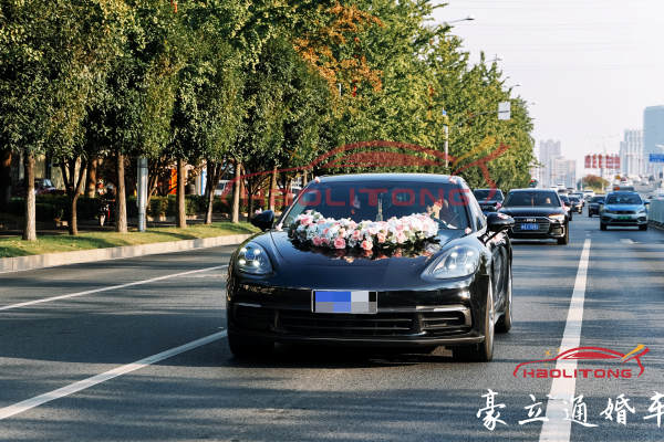 保时捷帕拉梅拉+奥迪A6L、宝马五系、奔驰E系车队