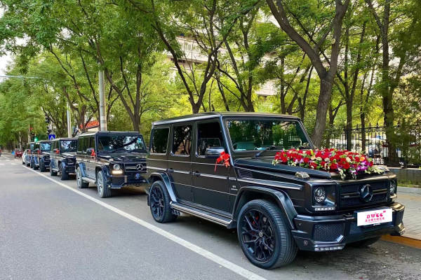 奔驰G级+奔驰S级车队