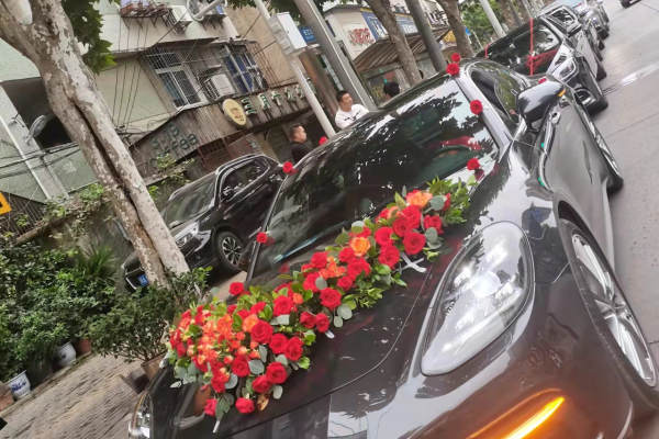 保时捷帕拉梅拉+奔驰S级车队