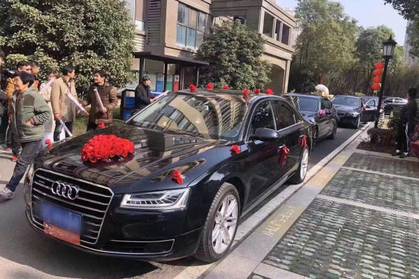 奥迪A8+奥迪A6L车队