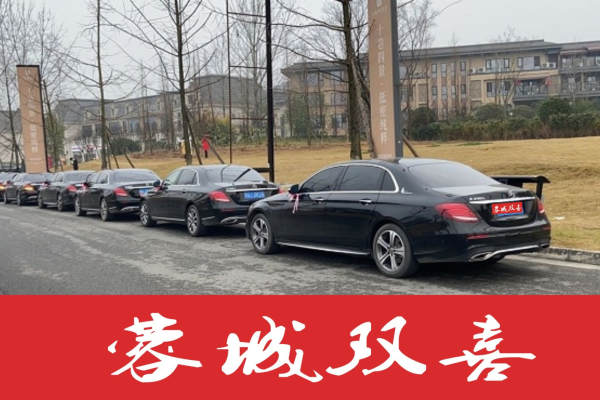 宾利幕尚+奔驰E级车队