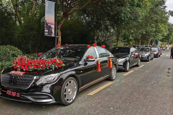 奔驰S级+5辆奔驰S级车队