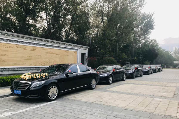 奔驰S级+奥迪A6L车队