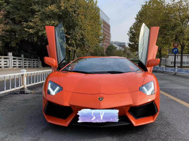 兰博基尼Aventador车队