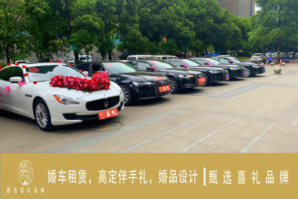玛莎拉蒂总裁+奥迪A6L车队
