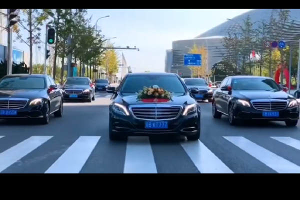 奔驰S级+奔驰E级车队