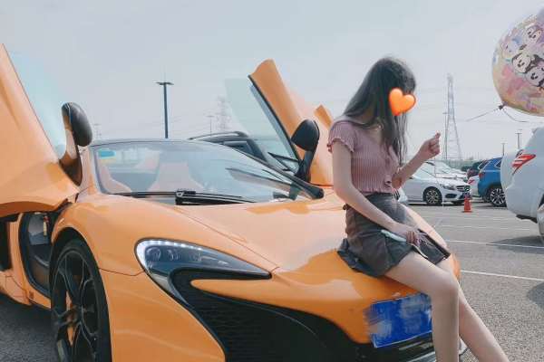 迈凯伦650S敞篷版车队