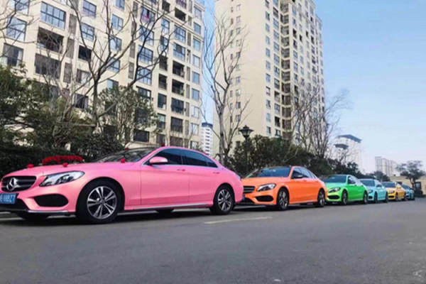 奔驰C级+奔驰C级车队