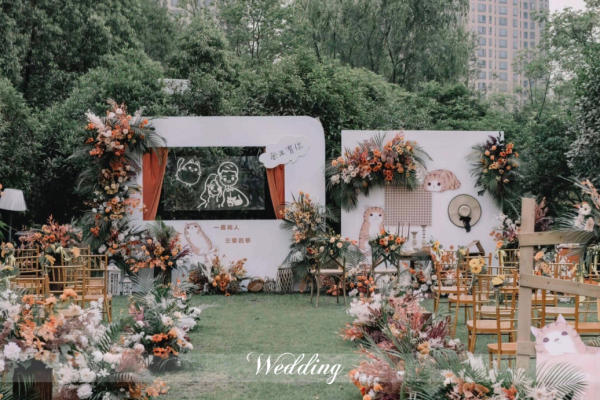 分享||wedding👰🏻‍♀️🤵🏻‍♂️是可可爱爱的户外草