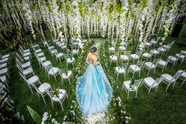清新草坪婚礼