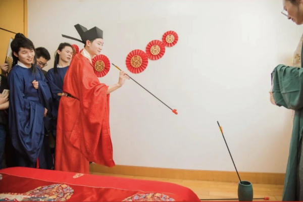 答应给各位分享的宋制接亲游戏~从君子六艺(礼、乐、射、御、书