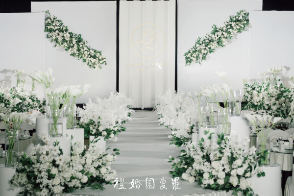 韩系婚礼有一种神奇的魔法简约而不失温和清新而不失淡雅高洁让新