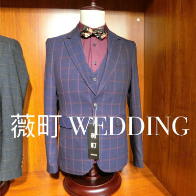 WEDDING薇町婚纱礼服私享馆logo