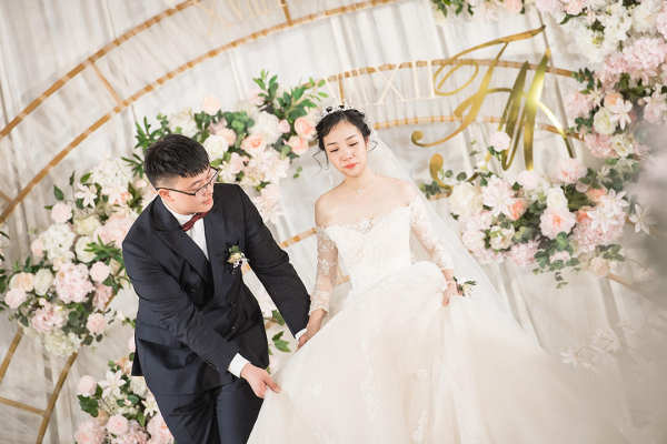 【莫奈婚礼-香槟粉】