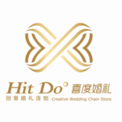 喜度创意婚礼连锁logo