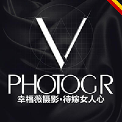 幸福V摄影logo