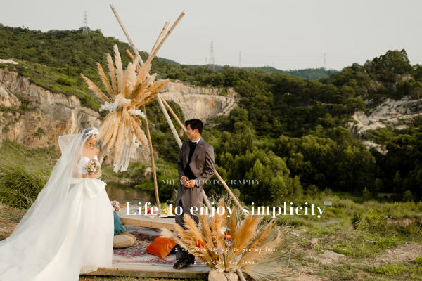 东莞旅拍外景+高级感室内婚纱照
