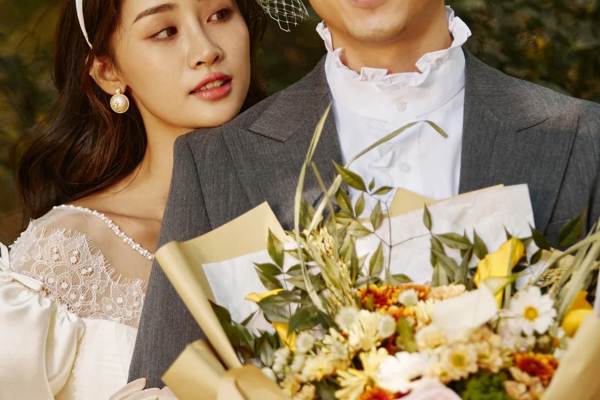 森系电影感婚纱照美好而浪漫的童话故事
