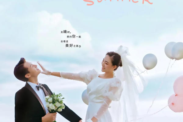 #婚纱照#清新外景#案列分享