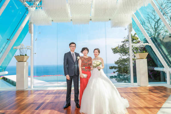 巴厘岛水之教堂婚礼