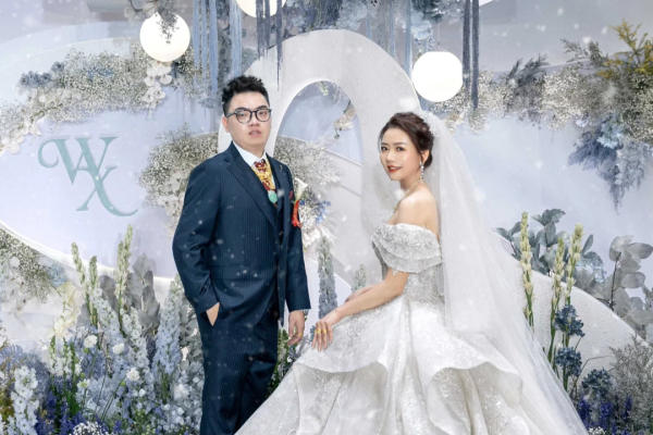 清雅水蓝泰式婚礼
